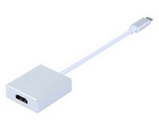 FAST ASIA Adapter-konvertor USB 3.1 tip C (M) - HDMI (F) beli